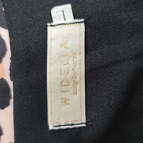 WIDELIA Open Front Leopard Duster Jacket Size L - Picture 5 of 6